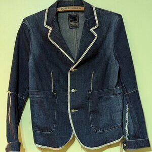 Marithe Francois Girbaud Jean Jacket (Large) Deconstructed Fashion